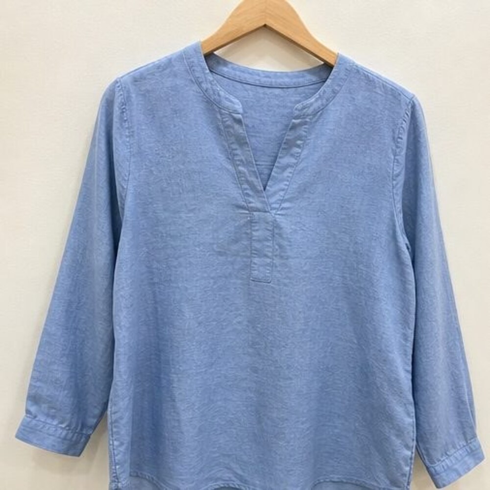 Blue Tunic Blouse